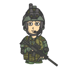 [LINEスタンプ] Special Operations forces