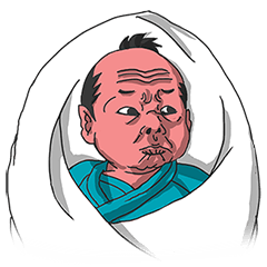 [LINEスタンプ] 新生児侍
