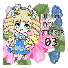 [LINEスタンプ] Hello Idol Sticker 03