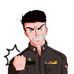 [LINEスタンプ] Police Indy