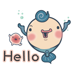 [LINEスタンプ] Daiman＆ Fish roe