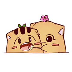 [LINEスタンプ] Daily Life of Yeoli and Baekie