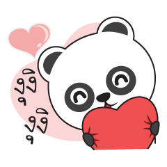 [LINEスタンプ] Panda stickers (TH)