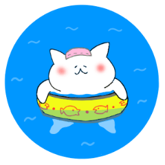 [LINEスタンプ] ありのままのネコ