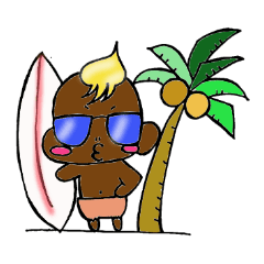 [LINEスタンプ] 外国人風赤ちゃんのゆるいスタンプ