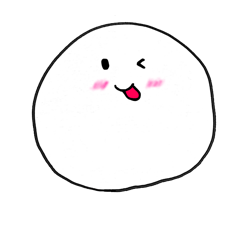 [LINEスタンプ] もちもちまんまるちゃん