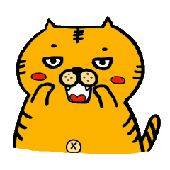 [LINEスタンプ] ふとっちょの「トラ吉くん」