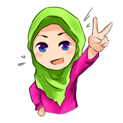 [LINEスタンプ] Chacha Hijab