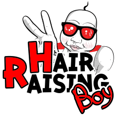 [LINEスタンプ] HairRaising Boy V2