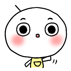 [LINEスタンプ] 丸い人のあかさたな