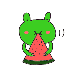 [LINEスタンプ] 癒しカエル