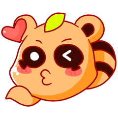 [LINEスタンプ] Leopard cat with tears