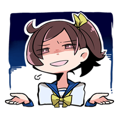 [LINEスタンプ] 不機嫌ちゃん