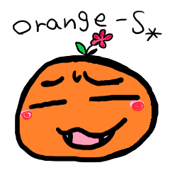 [LINEスタンプ] orange-s*