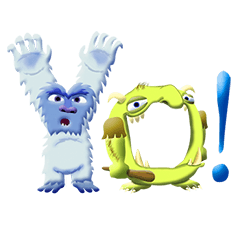 [LINEスタンプ] Letter Beasties