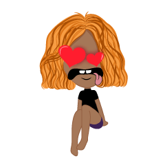 [LINEスタンプ] The girl zap