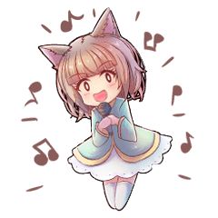 [LINEスタンプ] 毛ブラシちゃん