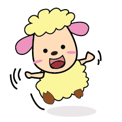 [LINEスタンプ] One of us: A Mischievous Golden Sheep