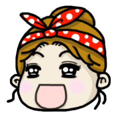 [LINEスタンプ] Dolly is here