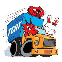 [LINEスタンプ] TCAT GANGSTER