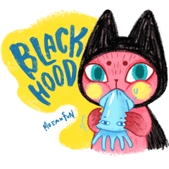[LINEスタンプ] BlackhooD