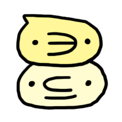 [LINEスタンプ] Kao-mochi