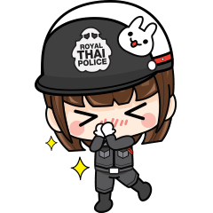 [LINEスタンプ] You are under arrest +