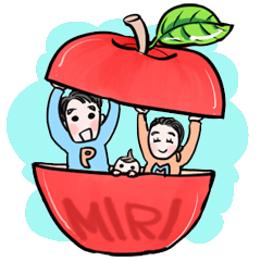[LINEスタンプ] みり0歳の日常