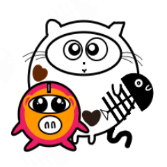 [LINEスタンプ] Yang-E, Koin ＆ Boni's happy moments