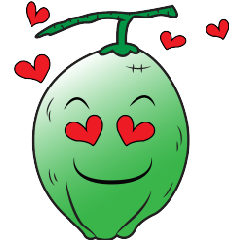 [LINEスタンプ] Coconut Fun