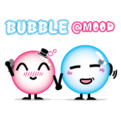[LINEスタンプ] Bubble @MOOD 