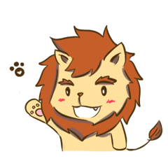 [LINEスタンプ] Lion DaDa 