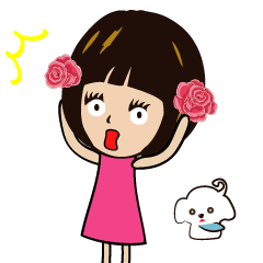[LINEスタンプ] Super Beauty's dynamic daily