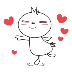 [LINEスタンプ] Cheerful Yolotty