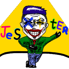 [LINEスタンプ] Greeting, I'm Jester.