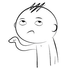 [LINEスタンプ] just a man