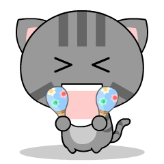 [LINEスタンプ] Mix Cat Ding-Ding Animated