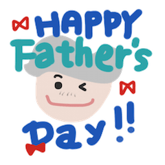 [LINEスタンプ] Happy Father Day