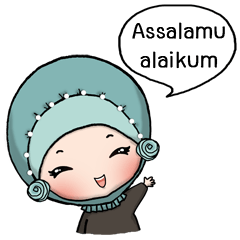 [LINEスタンプ] Derina DeHIJAB 