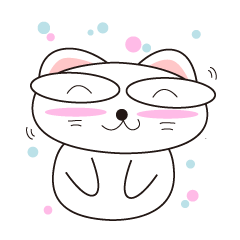 [LINEスタンプ] 可愛い楽しい猫。 