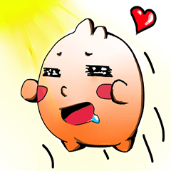 [LINEスタンプ] Smelly bird brother