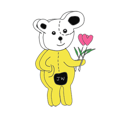 [LINEスタンプ] Luck mee 