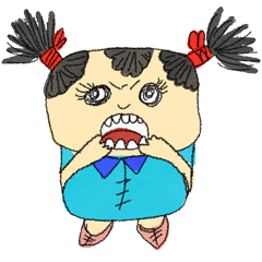 [LINEスタンプ] Pingpong Head