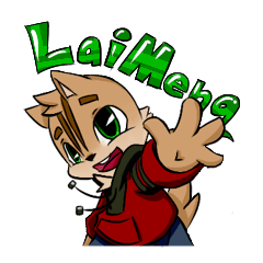 [LINEスタンプ] I AM Lai Meng ！ 