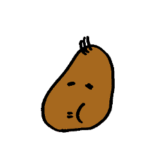 [LINEスタンプ] 土芋のブルース