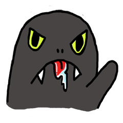 [LINEスタンプ] Monster's face