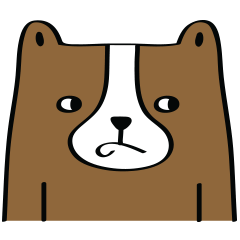 [LINEスタンプ] Bear Husband