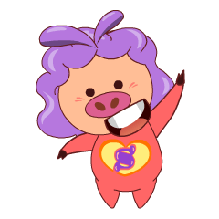 [LINEスタンプ] Sama_Little Pig