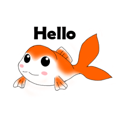 [LINEスタンプ] Goldfish daily