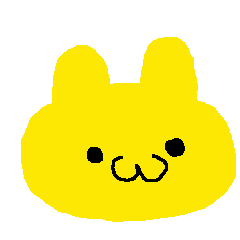 [LINEスタンプ] 黄色いウサギ えんりの画像（メイン）